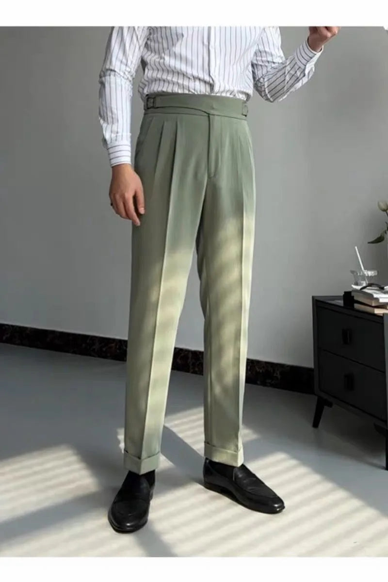 Men Vintage Gurkha Pants