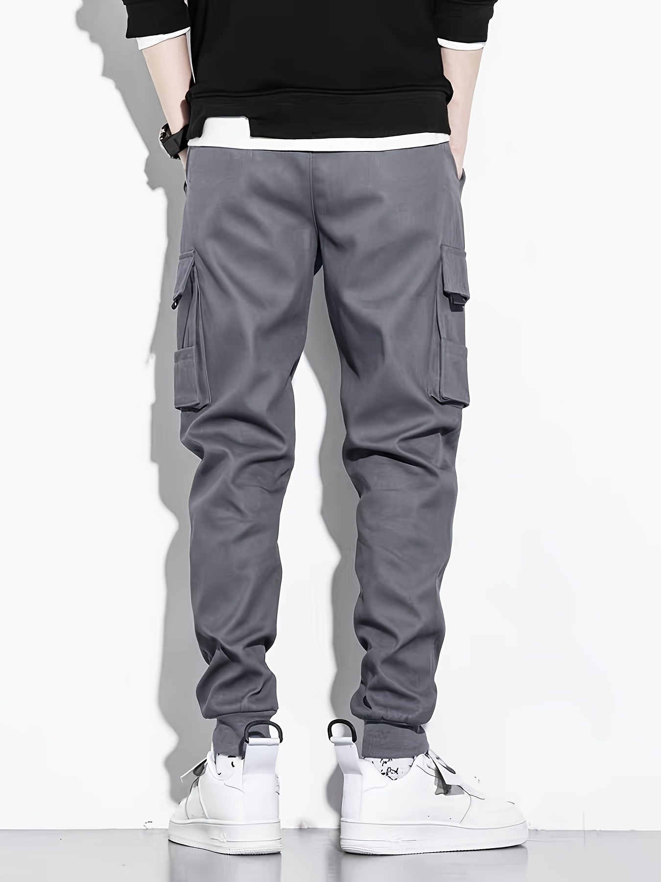 Hip Hop Monkey Outdoor Pants Nine-Twist Trousers Korean